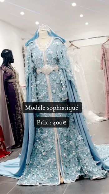 Caftan marié superbe et neuf !