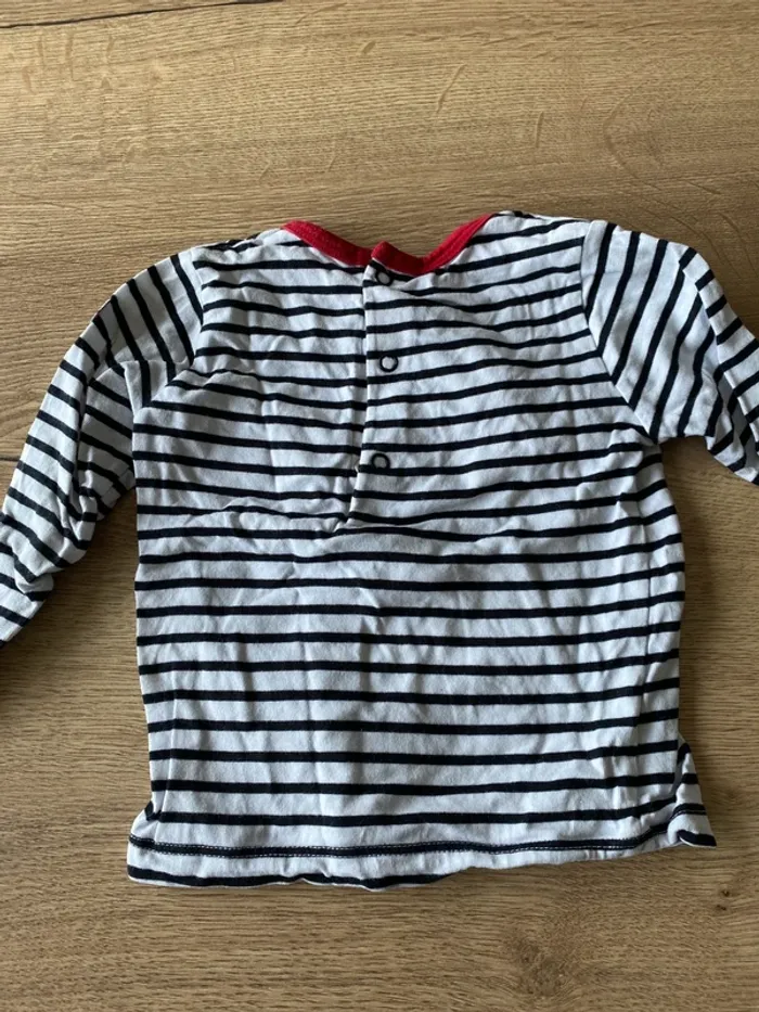 T-shirt manches longues - 12 mois - photo numéro 2
