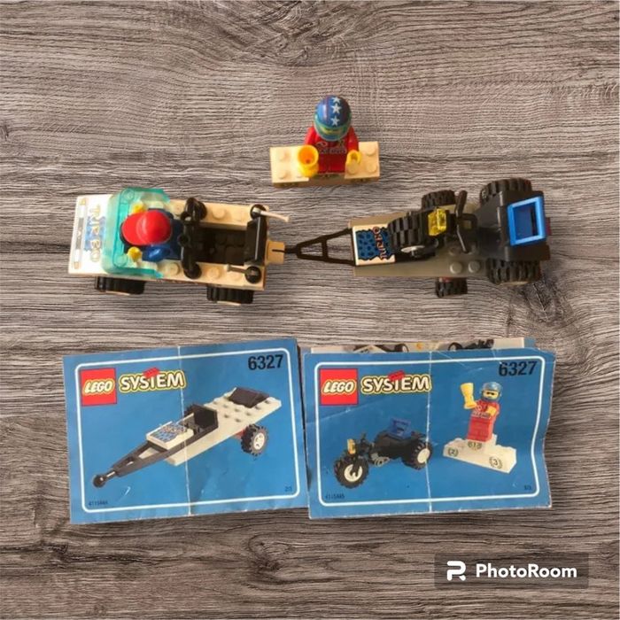 Lego system 6327 le transport de la moto de compétition - photo numéro 2