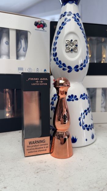 Bouteille décorative style Clase Azul - Édition collector