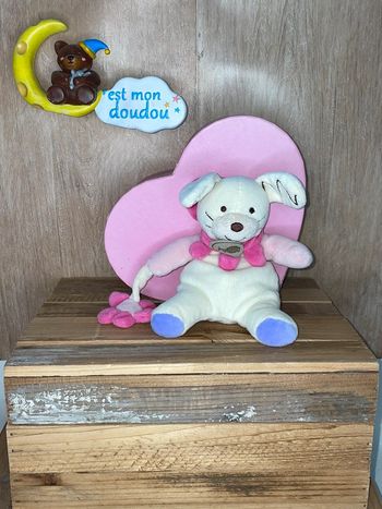 NAT351 doudou lapin 🐰 babynat