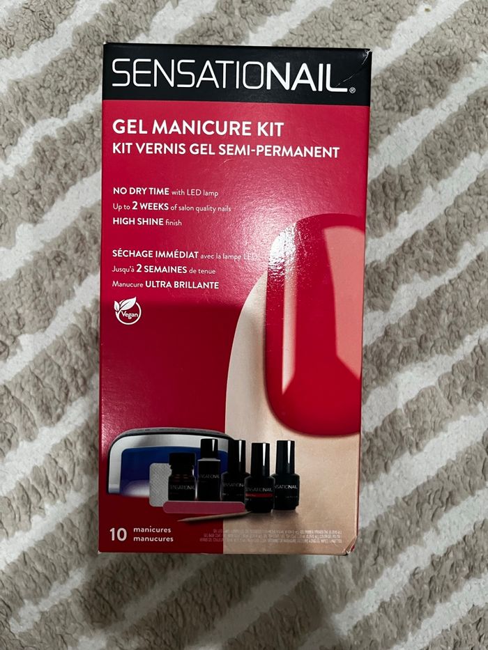 Kit vernis gel semi permanent