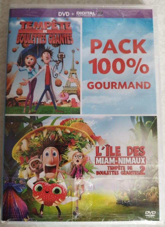 Pack de 3 DVD Films Neufs 100% Fun, Pur Birds et Gourmand pour enfants - photo numéro 8