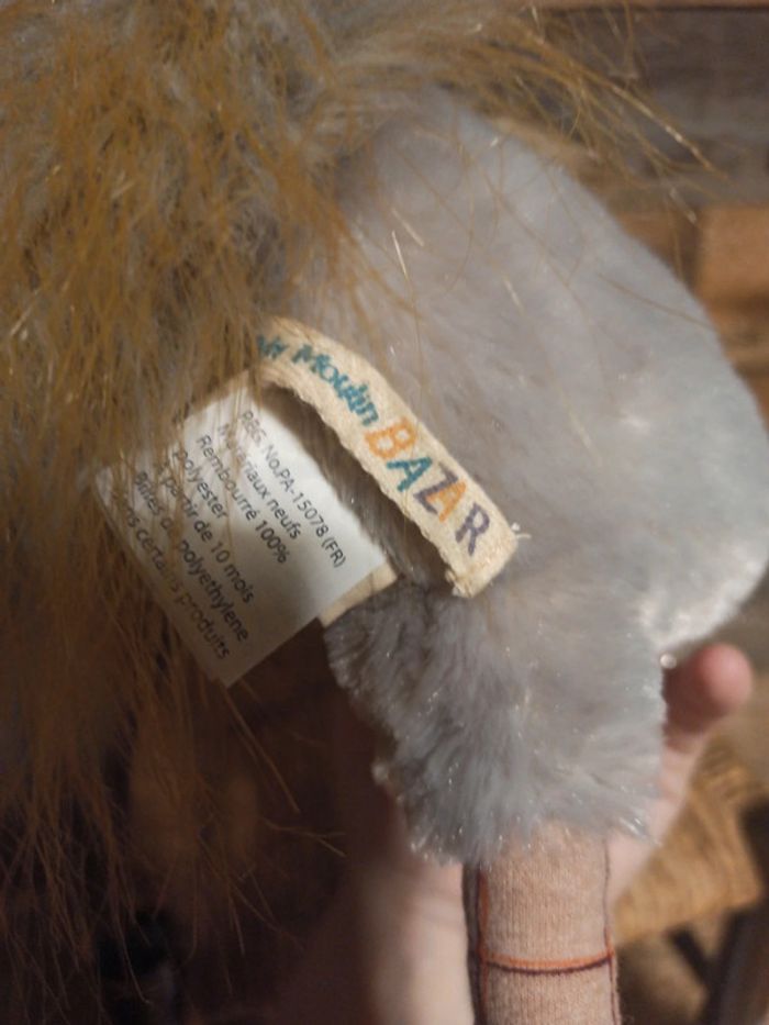 peluche Moulin roty Gus le vautour tbe - photo numéro 5