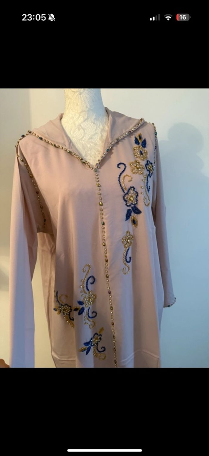 Jelaba/ robe orientale brodée neuve 44-46 - photo numéro 4
