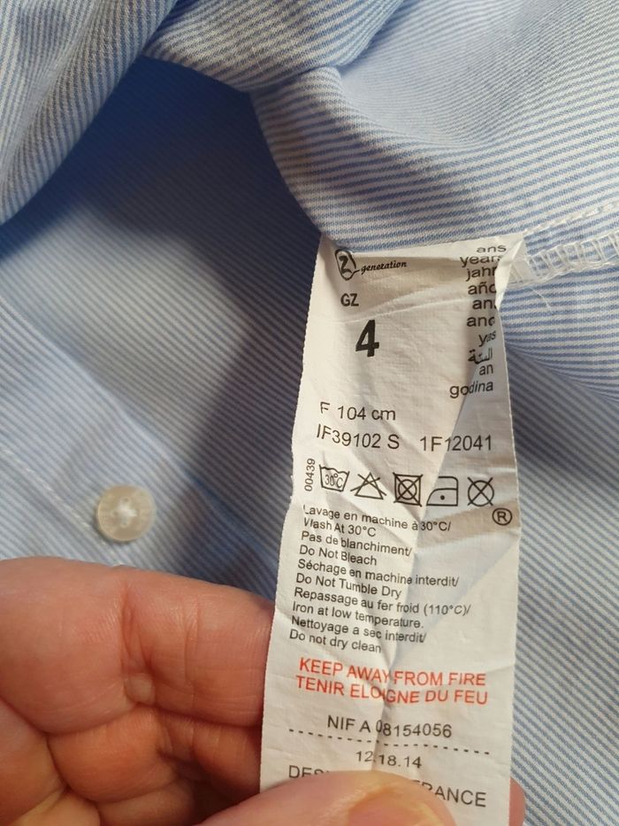 Chemise garçon - photo numéro 5