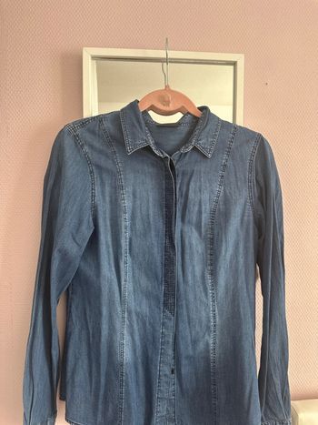 Chemise en jean - strass Yessica