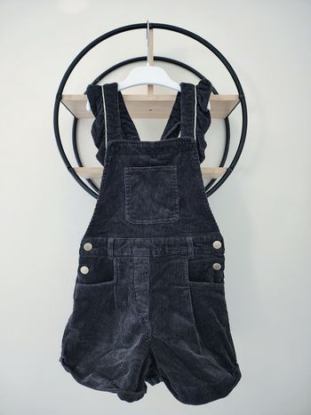 8 ans salopette short hivers côtelée Tape à l'oeil