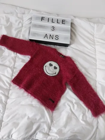 Pull fille 3 ans