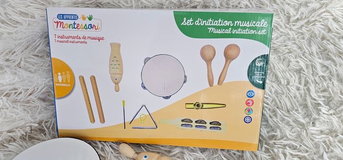 Instruments en bois les apprentis montessori neuf - photo numéro 5
