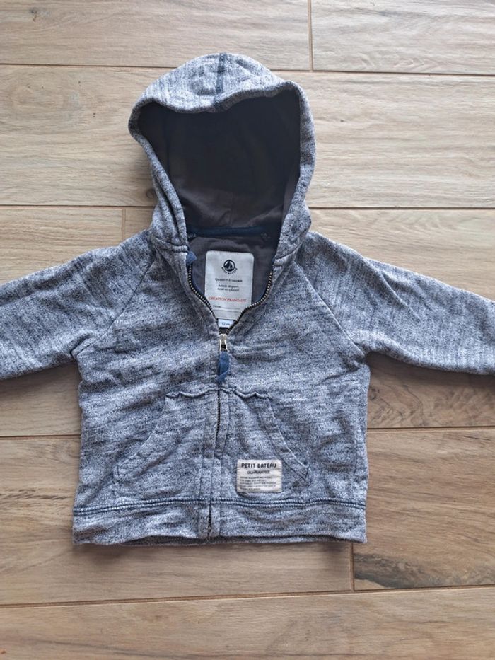 Gilet Petit Bateau 12 mois - photo numéro 2
