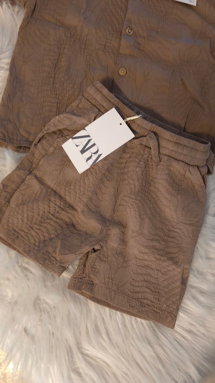 Neufs (non portés) 🏷🥰😍superbe ensemble chemise et short 4 ans garçon 😍🥰 - photo numéro 4