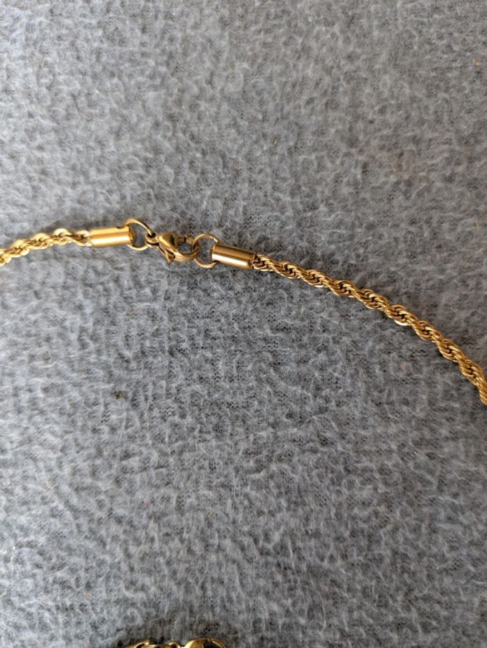 Ensemble de magnifiques bijoux en acier inoxydable - photo numéro 4
