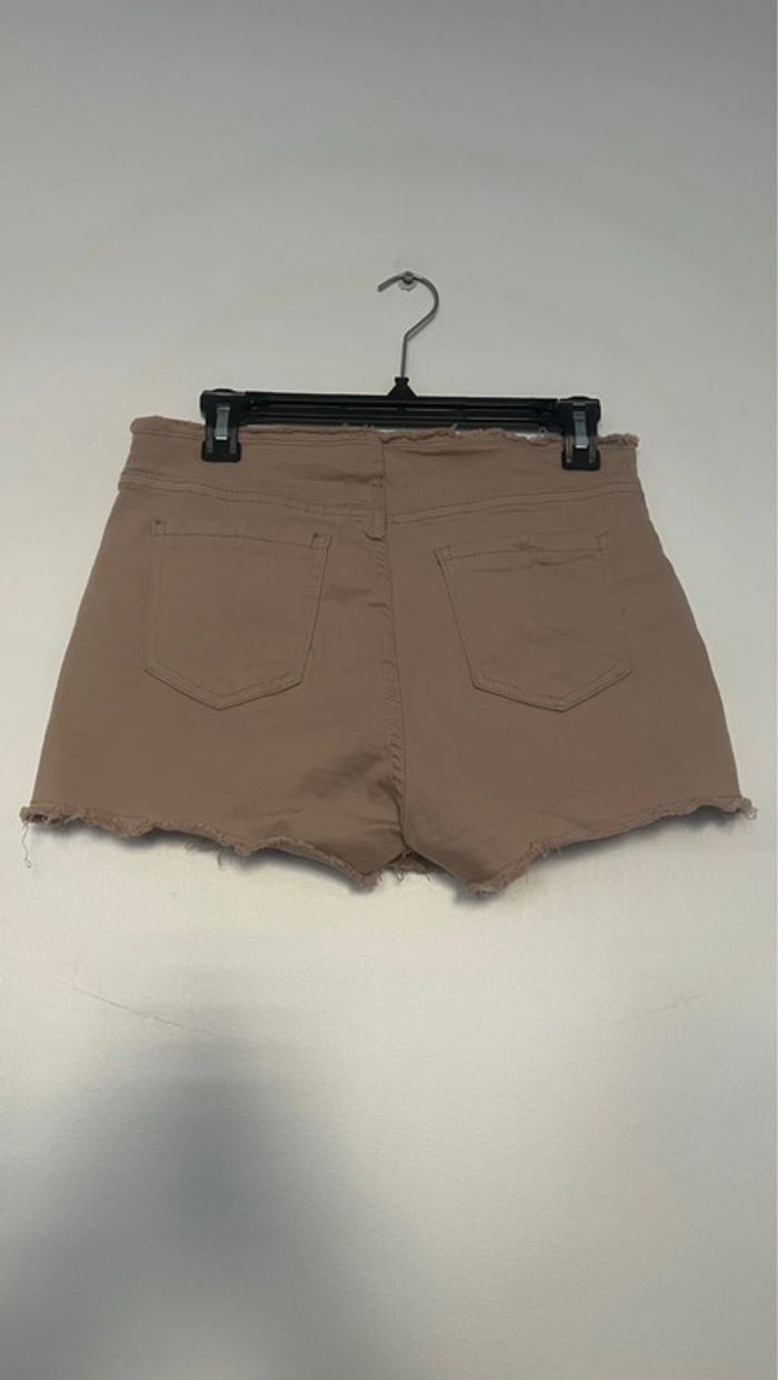 Short en jean beige en parfait état taille 38 marque daysie - photo numéro 11