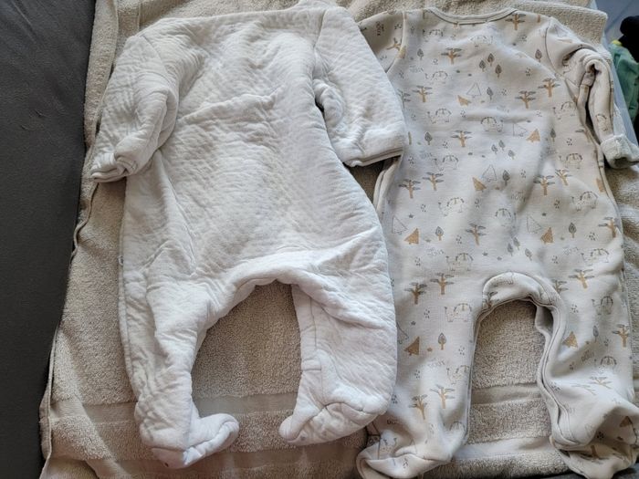 Lot de 4 pyjamas garçon 3 mois - photo numéro 3