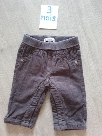 Pantalon 3mois garçon