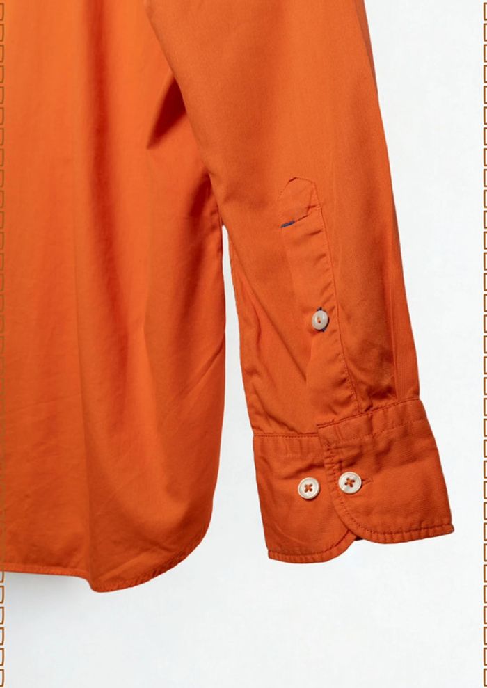 Chemise orange vif Marc O’Polo – Taille S - photo numéro 8