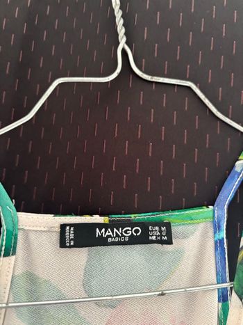 Robe courte fleurie tropicale Mango - Taille M - État impeccable