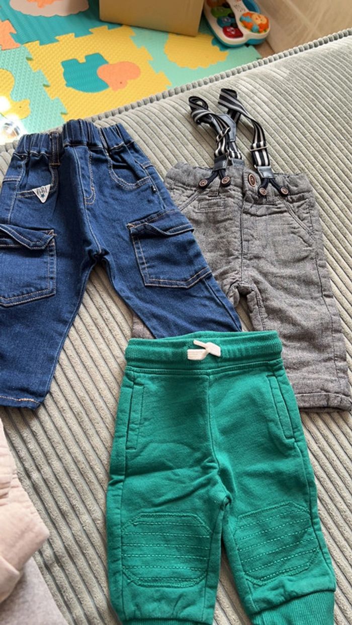 3 pantalons 3 mois