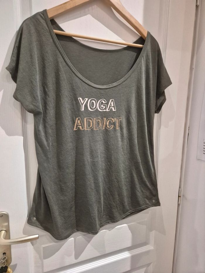 T-shirt #yoga #etam L - photo numéro 2