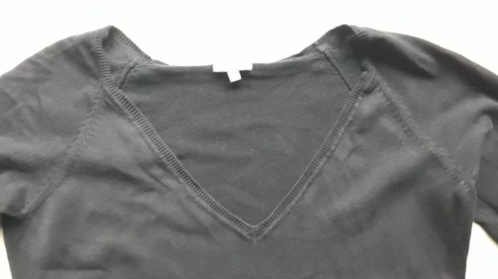 Pull fin femme noir in extenso taille 38 - 40 - photo numéro 2