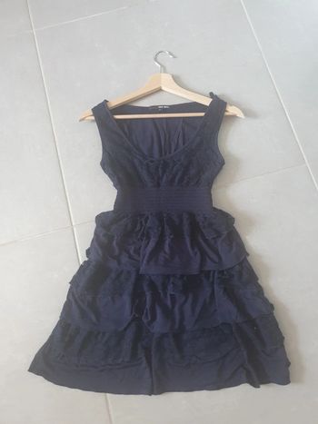 Robe dentelle marine taily wejl 36