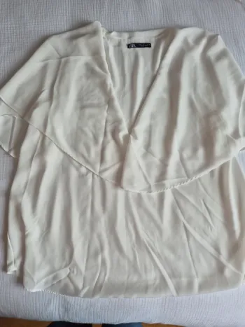 Blouse Zara taille L écru