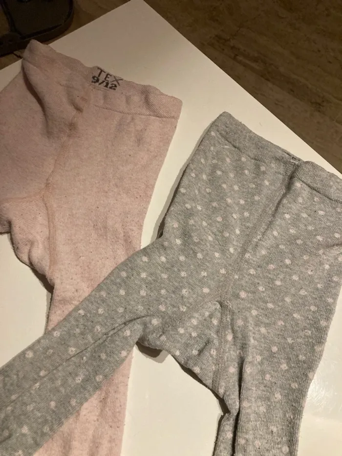 Lot de 2 collants hiver 9-12mois - photo numéro 4