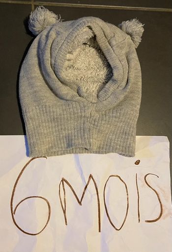 Cagoule à pompons Kiabi