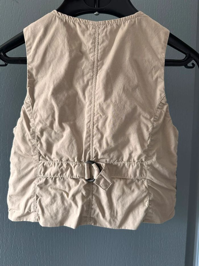 Magnifique gilet de cérémonie sans manches IKKS 2 ans - photo numéro 9