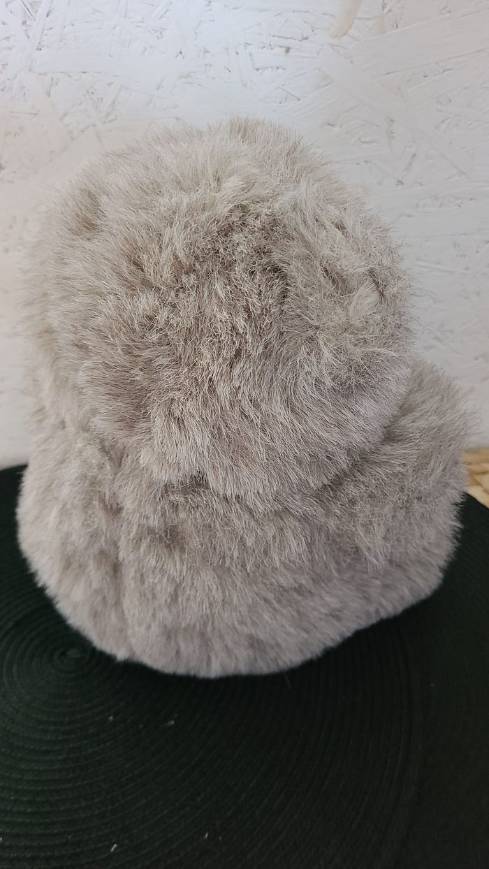 vintage Gris Fuzzy Teddy Bear Peluche - photo numéro 2
