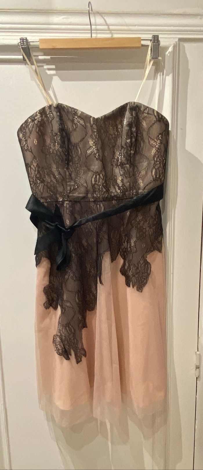 Robe Bustier Manoukian Rose Pâle Taille 40 - photo numéro 8