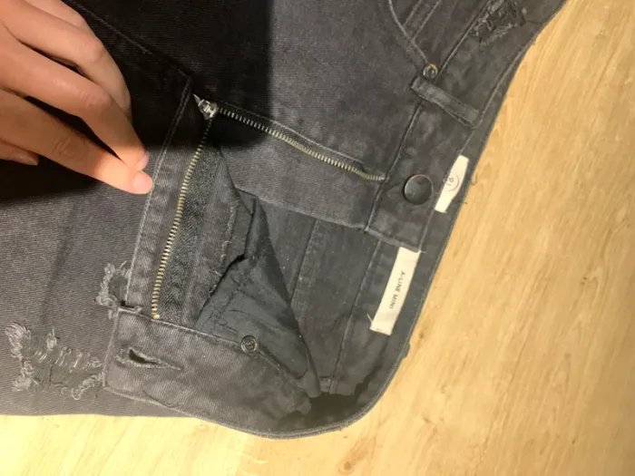 Jupe en jean effet destroy - Cotton on Taille 34 - photo numéro 3