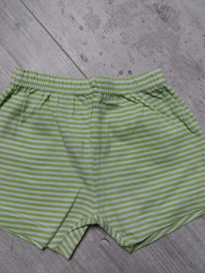 Lot 4 shorts 3 mois en coton - photo numéro 9