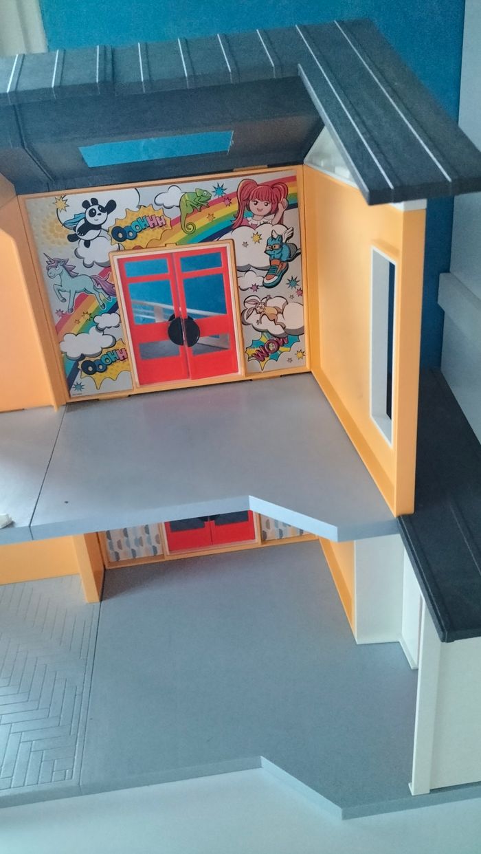 Maison moderne playmobil et accessoires - photo numéro 2