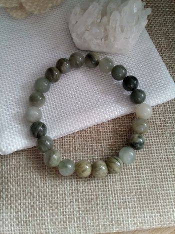 Bracelet en pierres d'aventurine 💚.