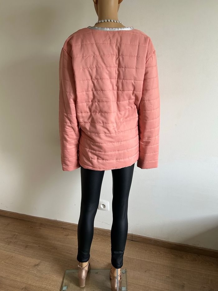 Veste rose matelassée Cosytech taille XL jamais portée - photo numéro 6
