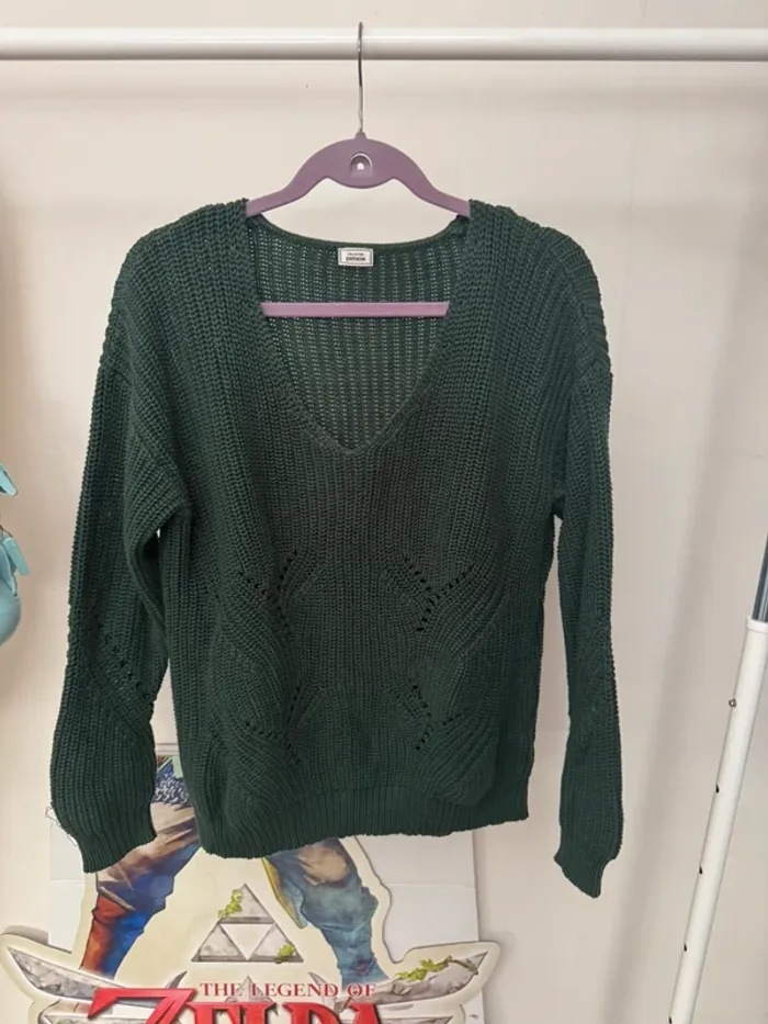 Pull vert pimkie