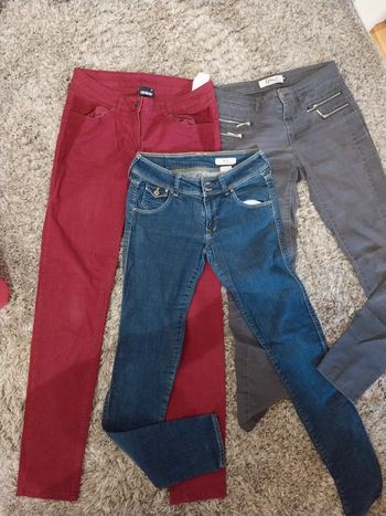 Lot 3 pantalons taille M
