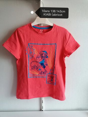Tee-shirt skate 10ans 138.143cm