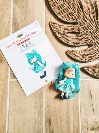 🍓Poupée Charlotte aux fraises n°32 Confiture d'airelles Berrykin avec son livret fascicule Altaya