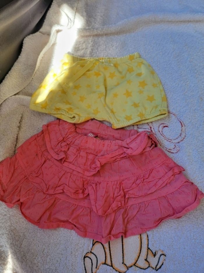 Lot de 1 jupe 1 short et 2 robes - photo numéro 2