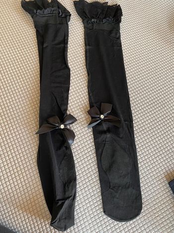 Chaussettes hautes sexy mini bas lingerie femme