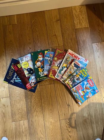 Lot de 10 magazines et bandes dessinées pour les vacances