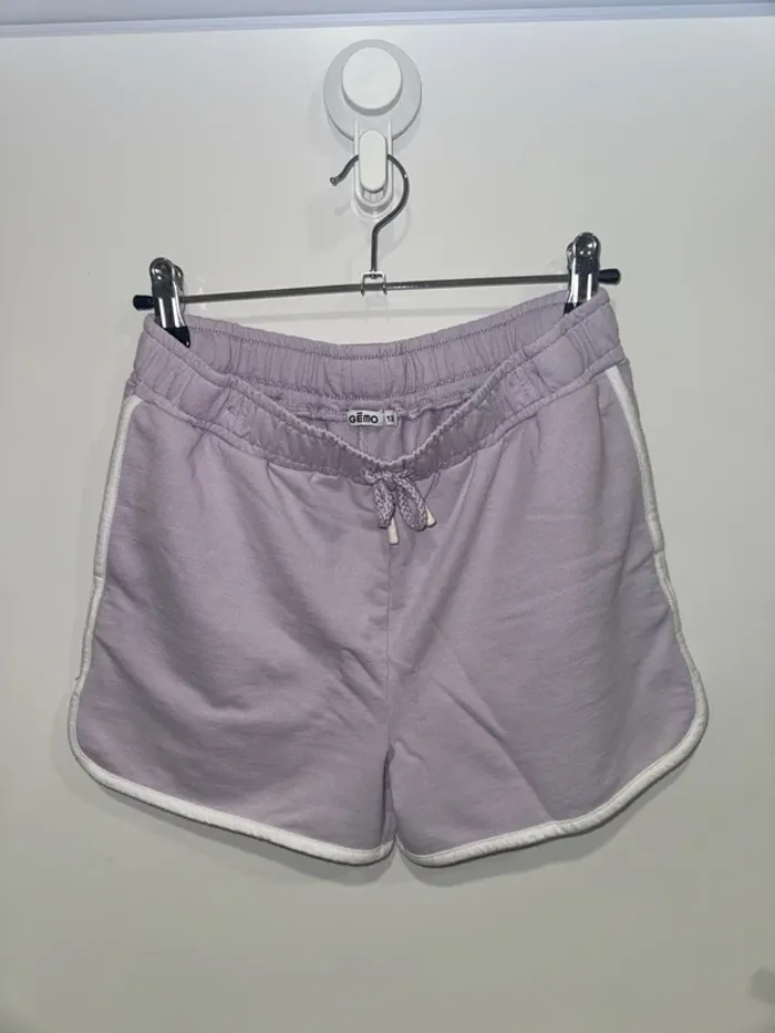 Lot short molletonnés fille été