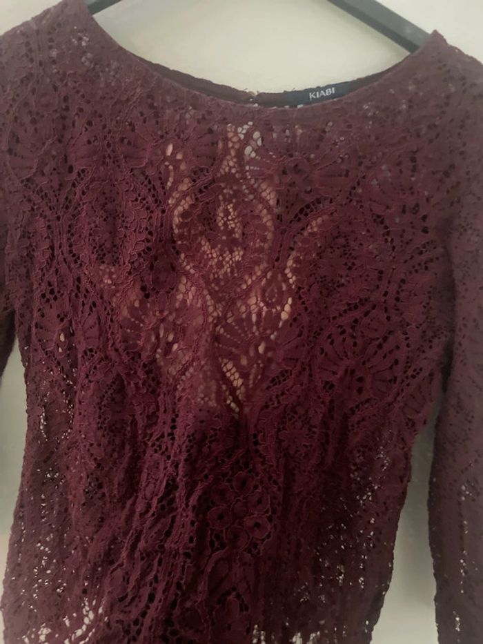 Maillot en dentelle - photo numéro 3