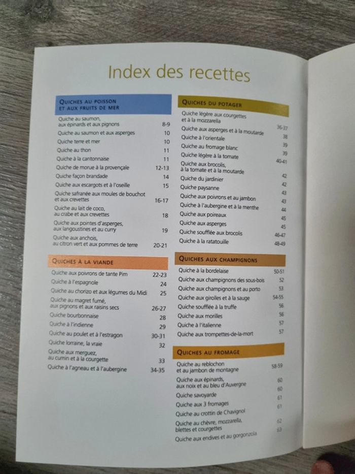 Lot de 2 livres recettes : quiches et gratins & soufflés - photo numéro 4