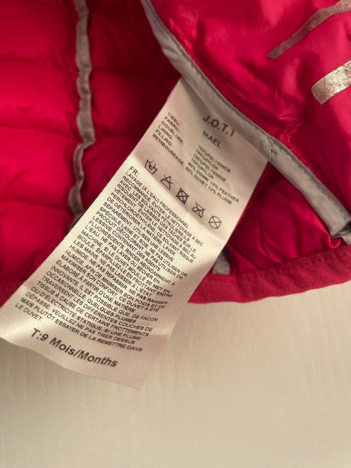 Blouson doudoune Jott Just Over The Top taille 9 mois - photo numéro 6