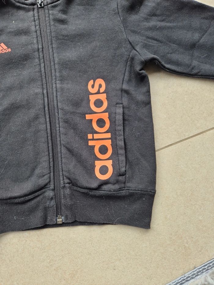 Gilet adidas sport 5/6 ans - photo numéro 2
