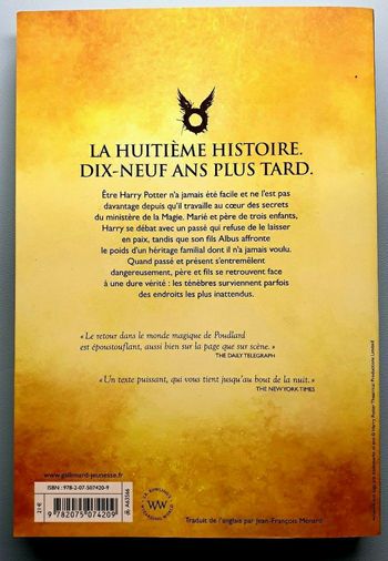 Harry Potter et l'enfant maudit - J.K Rowling